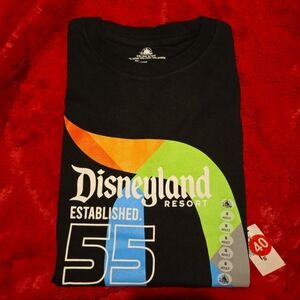 Disney Disneyland Resort Established 55 Big D T-Shirt Black